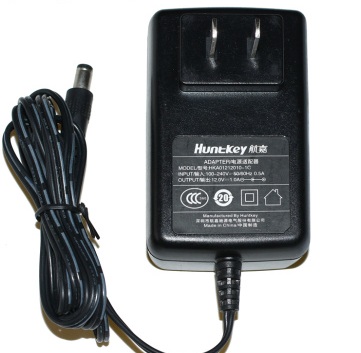 New Huntkey 12V 1.0A HKA01212010-1C AC ADAPTER